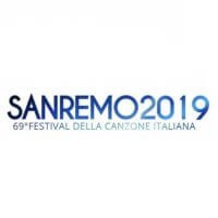 Logo Sanremo 2019, festival musicale italiano.